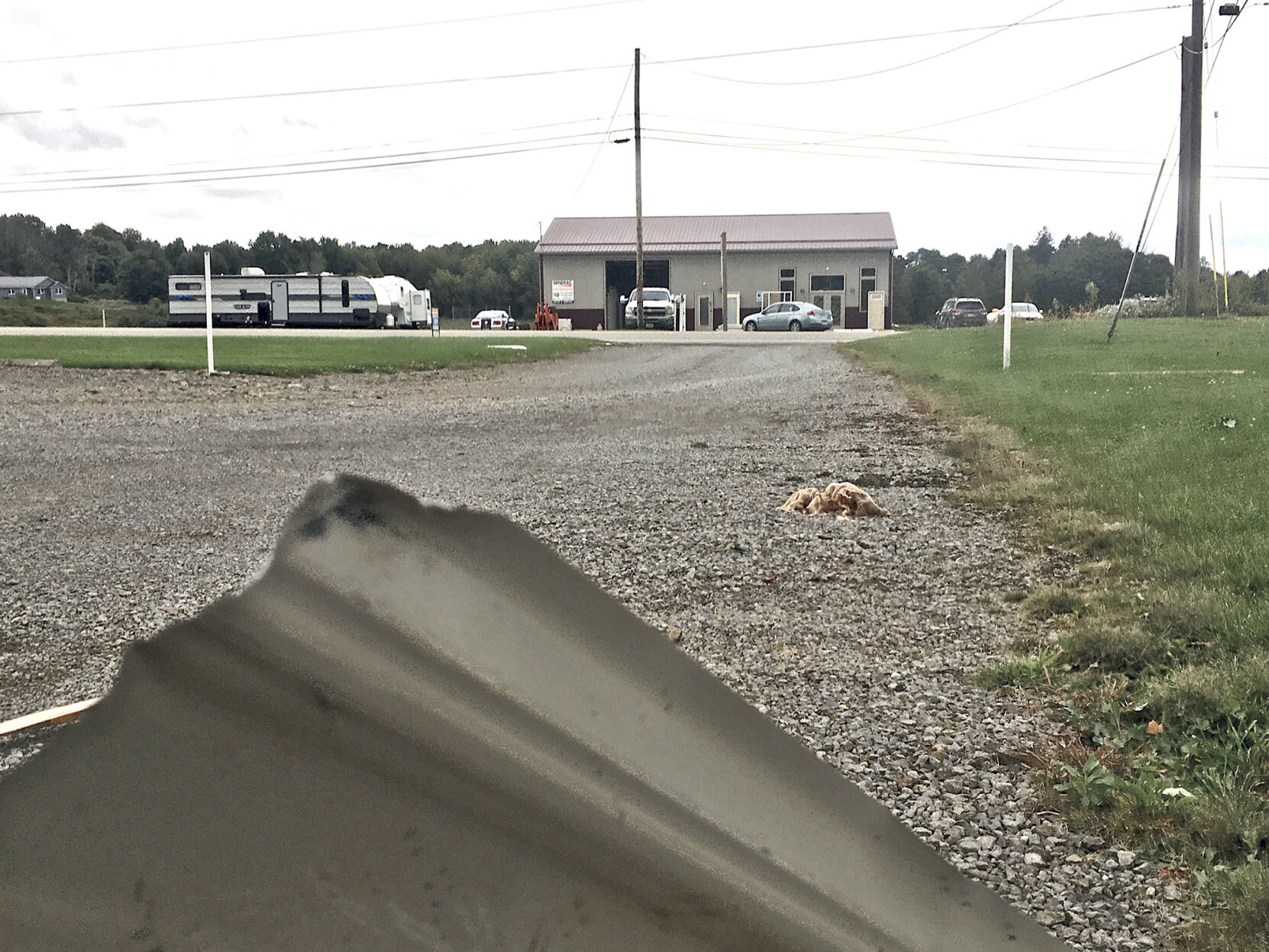Small tornado hits Lake Township metal